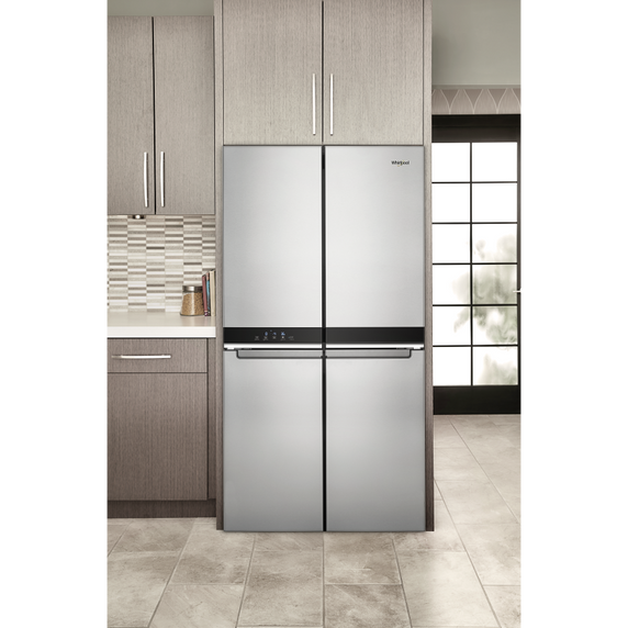 Réfrigérateur à 4 portes et profondeur de comptoir - 36 po - 19.4 pi cu Whirlpool® WRQA59CNKZ