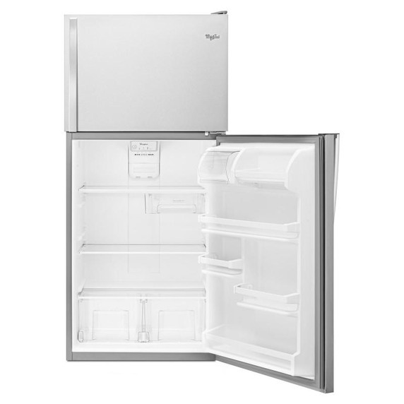 Whirlpool® Réfrigérateur à congélateur supérieur avec bac Flexi-SlideTM - 30 po - 18 pi cu WRT318FZDM