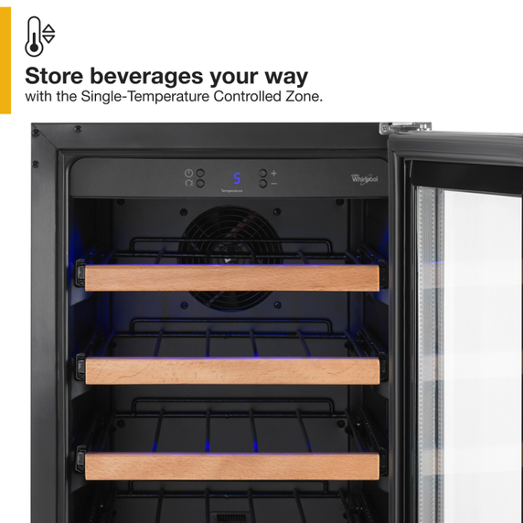 Cellier encastré sous le comptoir avec porte-serviettes - 15 po Whirlpool® WUW35X15DS