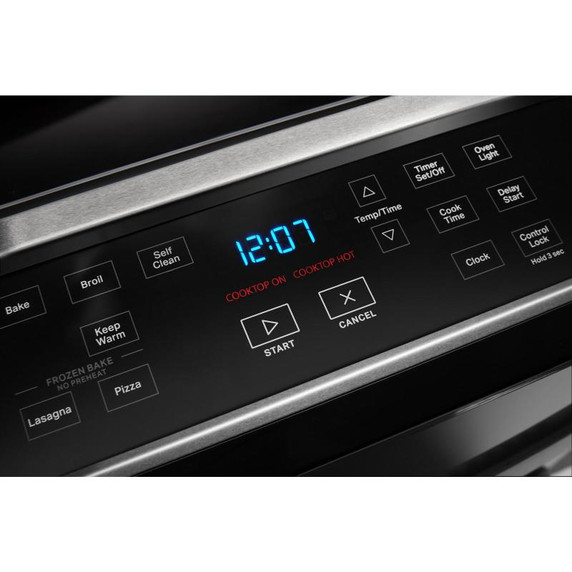 Whirlpool® Cuisinière électrique avec technologie Frozen BakeTM - 4.8 pi cu YWEE515S0LW