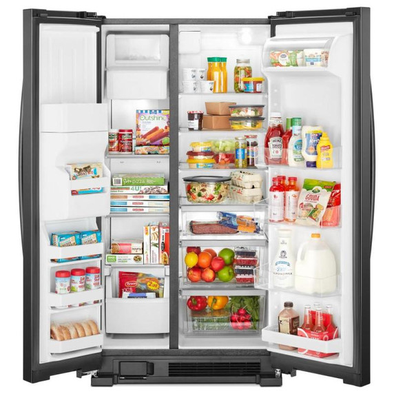 Whirlpool® Réfrigérateur côte à côte - 36 po - 25 pi cu WRS325SDHB