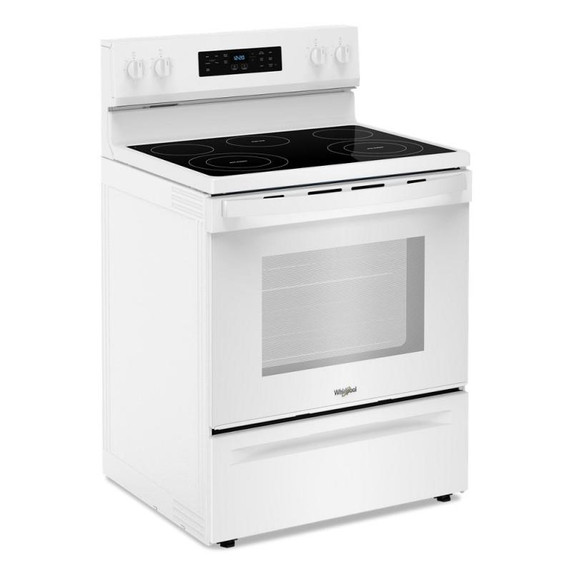 Whirlpool® Cuisinière électrique avec nettoyage à la vapeur de 30 po YWFES3330RW