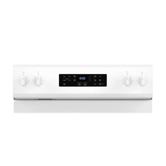 Whirlpool® Cuisinière électrique avec nettoyage à la vapeur de 30 po YWFES3330RW