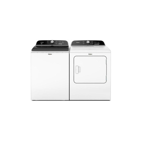 Whirlpool® Sécheuse électrique à chargement vertical avec détection d’humidité  - 7 pi cu YWED6150PW