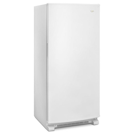 Congélateur vertical Whirlpool® de 18 pi³ avec tablettes grillagées réglables WZF34X18DW