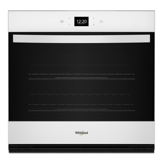 Whirlpool® Four mural simple avec friture à air si connecté de 4.3 pi cu WOES5027LW
