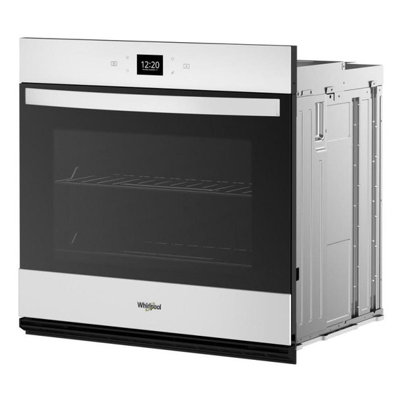 Whirlpool® Four mural simple avec friture à air si connecté de 4.3 pi cu WOES5027LW