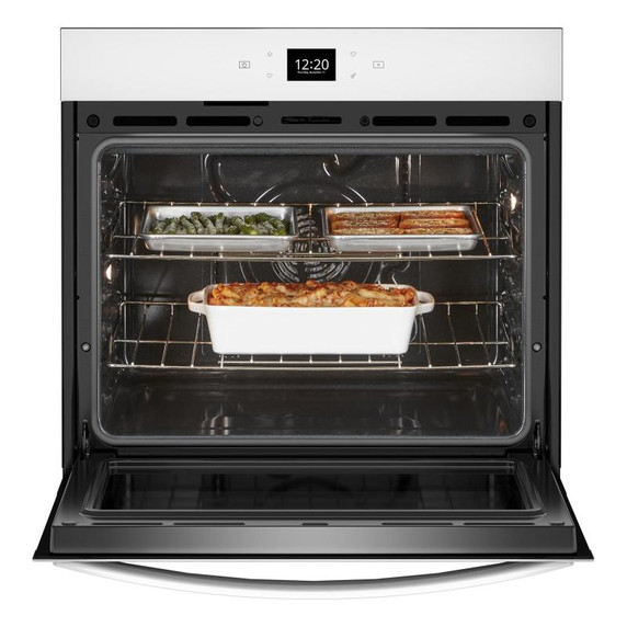 Whirlpool® Four mural simple avec friture à air si connecté - 5 pi cu WOES5030LW