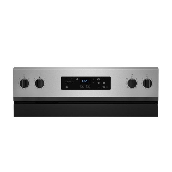 Whirlpool® Cuisinière électrique de 30 po avec 4 éléments YWFES3530RS