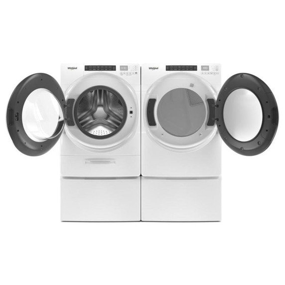 Whirlpool® Sécheuse électrique à chargement frontal avec commandes tactiles intuitives - 7.4 pi cu YWED5620HW