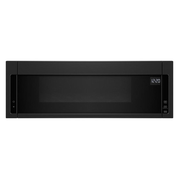 Whirlpool® Four à micro-ondes à hotte intégrée à profil bas - 900 watts - 1.1 pi cu YWML55011HB