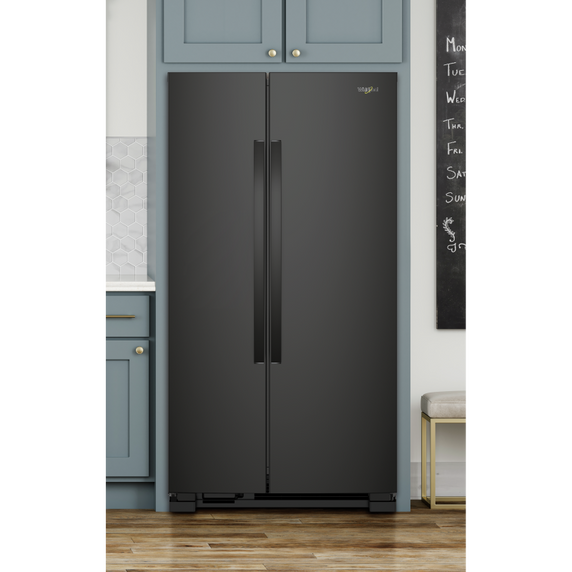 Réfrigérateur côte à côte - 36 po - 25 pi cu Whirlpool® WRS315SNHB