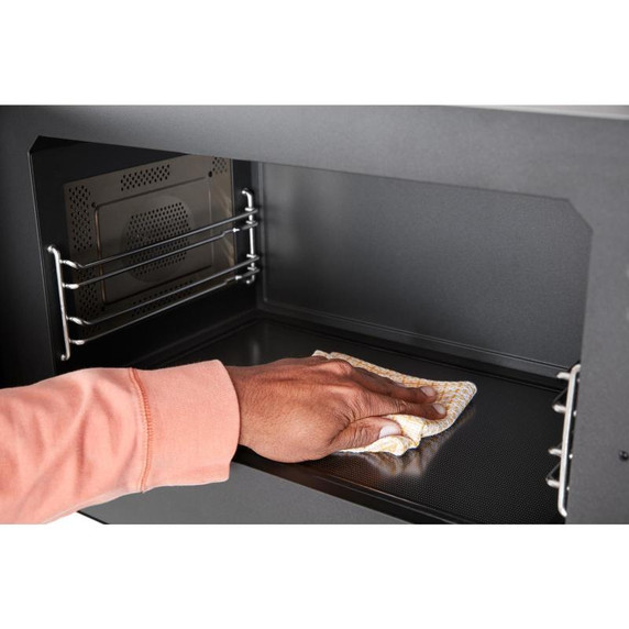 Whirlpool® Four à micro-ondes à hotte intégrée encastré au design affleurant avec friture à air YWMMF7330RZ