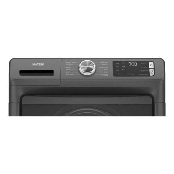Maytag® Laveuse à chargement frontal avec fonction Extra Power et option de rafraîchissement Fresh Hold® de 16 heures, - 4.8 pi cu CEI MHW6630MBK