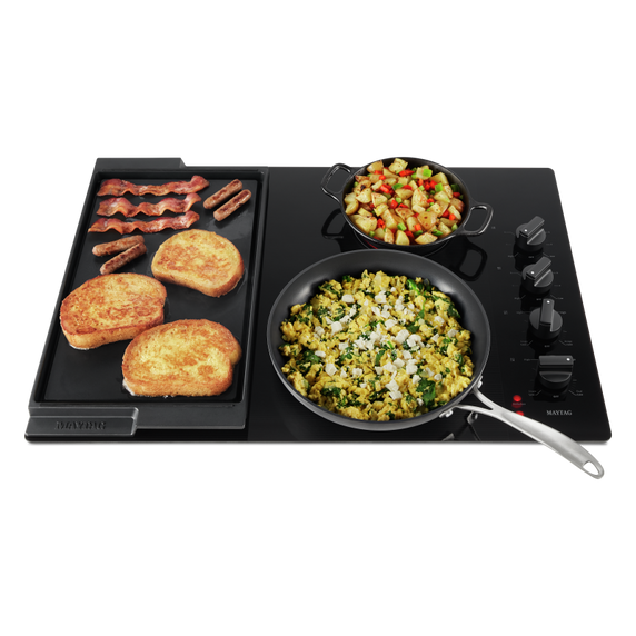 Table de cuisson électrique avec grille et plaque chauffante réversibles - 30 po Maytag® MEC8830HB