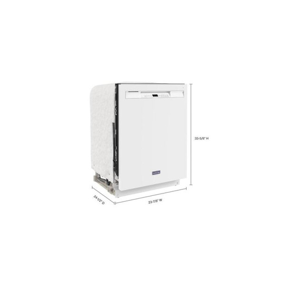 Maytag® Lave-vaisselle à cuve en acier inoxydable avec filtration à puissance double MDB4949SKW