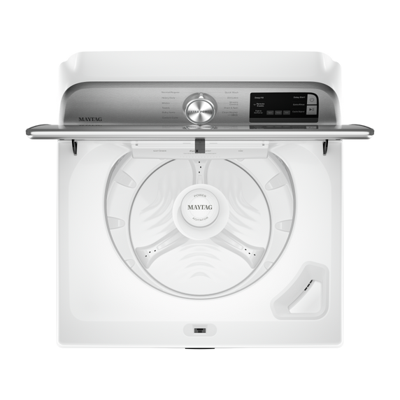 Laveuse intelligente à chargement vertical et bouton extra power - 5.4 pi cu Maytag® MVW6230HW