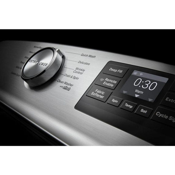 Maytag® Laveuse intelligente à chargement vertical et bouton Extra Power - 5.4 pi cu MVW6230HW