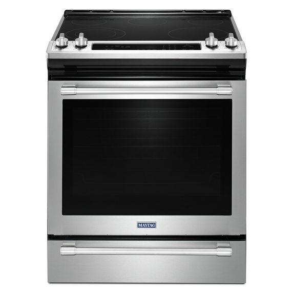 Cuisinière électrique avec convection véritable et préchauffage rapide - 30 po - 6.4 pi cu Maytag® YMES8800FZ