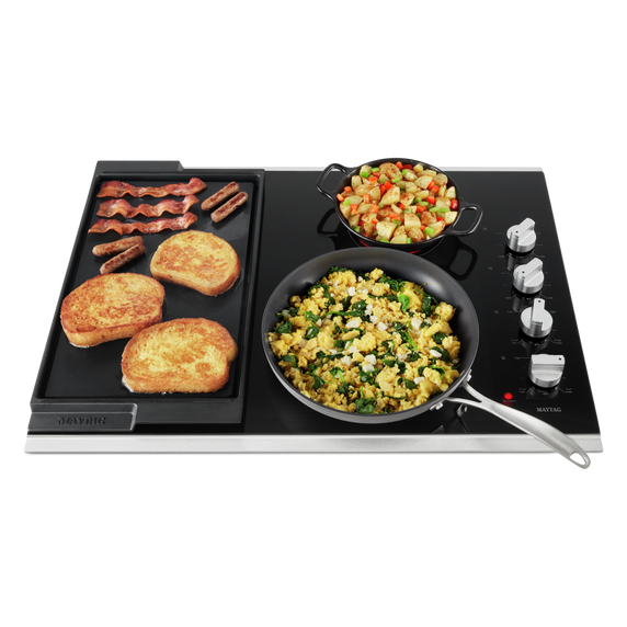 Table de cuisson électrique avec grille et plaque chauffante réversibles - 30 po Maytag® MEC8830HS
