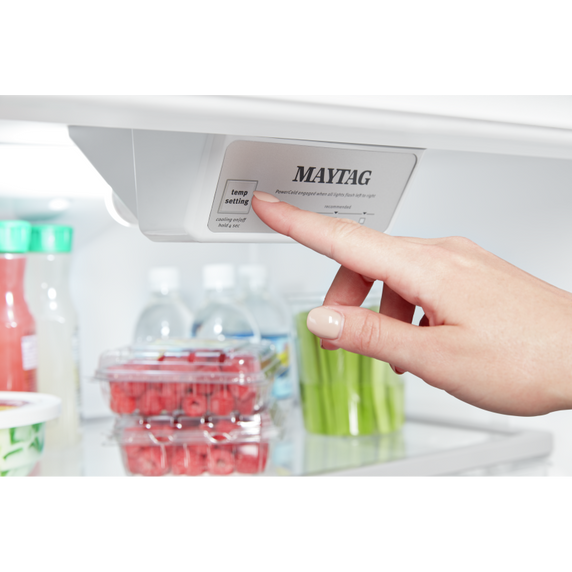 Réfrigérateur à congélateur supérieur et fonction powercold®, 30 po, 18 pi3 Maytag® MRT118FFFH