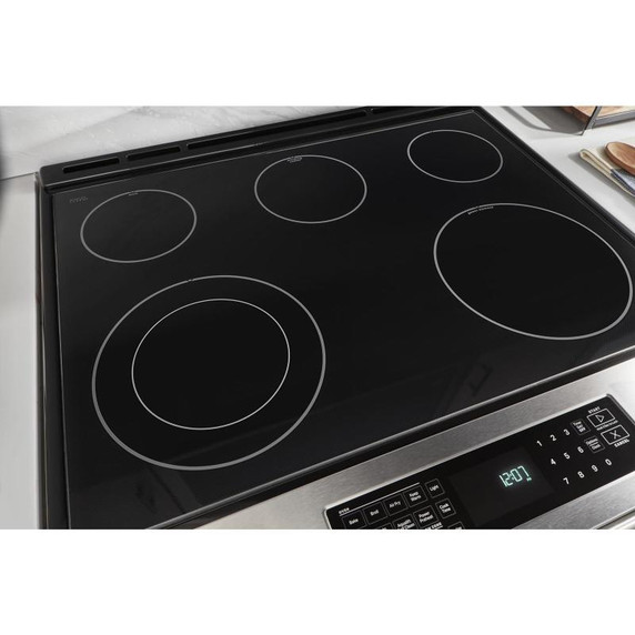 Maytag® Cuisinière électrique coulissante avec friture à air - 30 po - 6.4 pi cu YMES8800PZ
