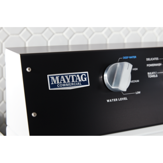 Maytag® Laveuse résidentielle à agitateur de qualité commerciale - 4 pi cu (C.E.I.), MVWP586GW