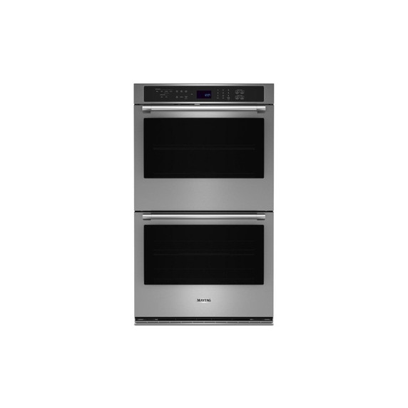 Maytag® Four mural double avec friture à air et panier - 27 po - 8,6 pi cu MOED6027LZ