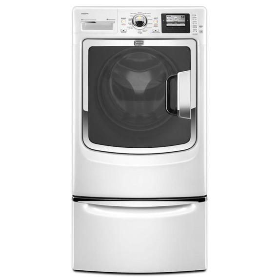 Maytag® Piédestal avec poignée chromée et tiroir de rangement - 15.5 po (39.37 cm) XHPC155XW