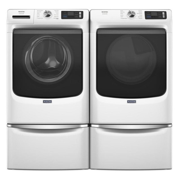 Maytag® Piédestal avec poignée chromée et tiroir de rangement - 15.5 po (39.37 cm) XHPC155XW