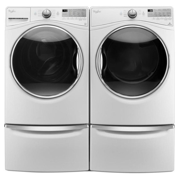 Maytag® Piédestal avec poignée chromée et tiroir de rangement - 15.5 po (39.37 cm) XHPC155XW