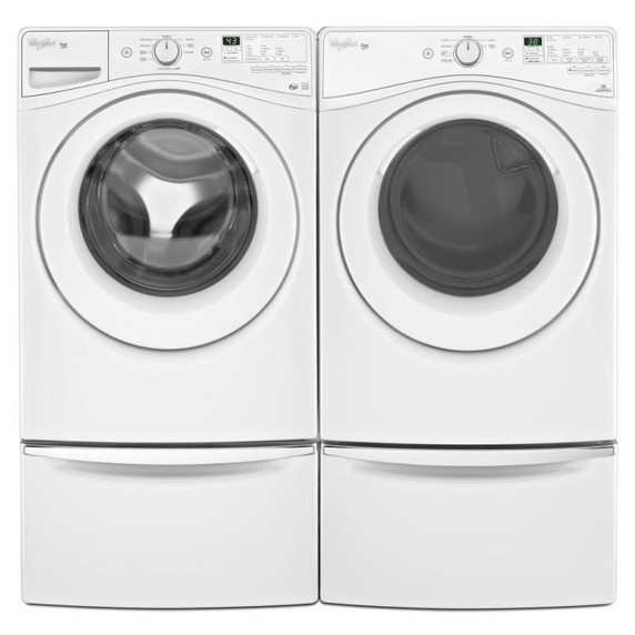 Maytag® Piédestal avec poignée chromée et tiroir de rangement - 15.5 po (39.37 cm) XHPC155XW