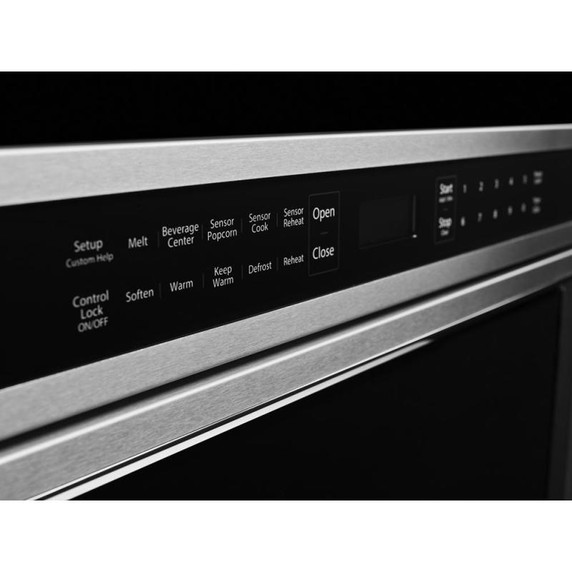 Kitchenaid® Tiroir-four à micro-ondes sous comptoir - 950 watts - 24 po KMBD104GSS