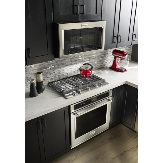 Kitchenaid® Table de cuisson au gaz avec 5 brûleurs - 30 po KCGS550ESS