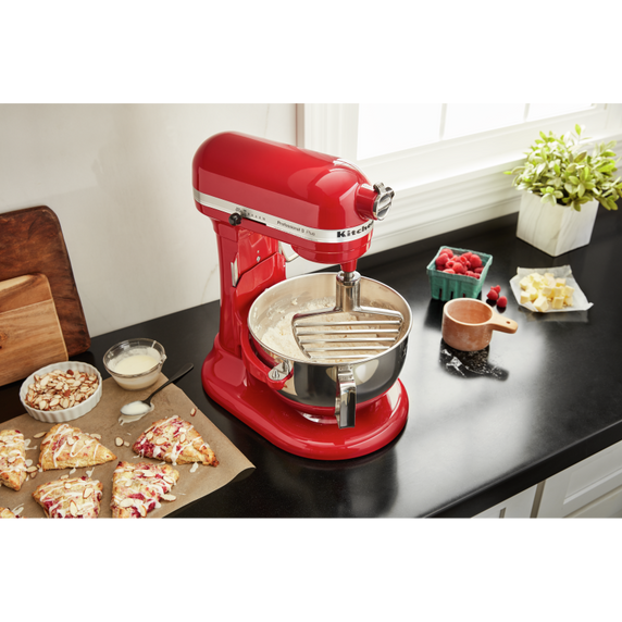 Accessoire-batteur à pâtisserie en acier inoxydable pour batteurs sur socle à bol relevable KitchenAid® KSMPB7SS