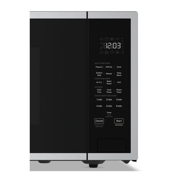 Micro-ondes de comptoir de 1,5 pi3 de KitchenAid® avec mode de friture à air  KMCS522PPS