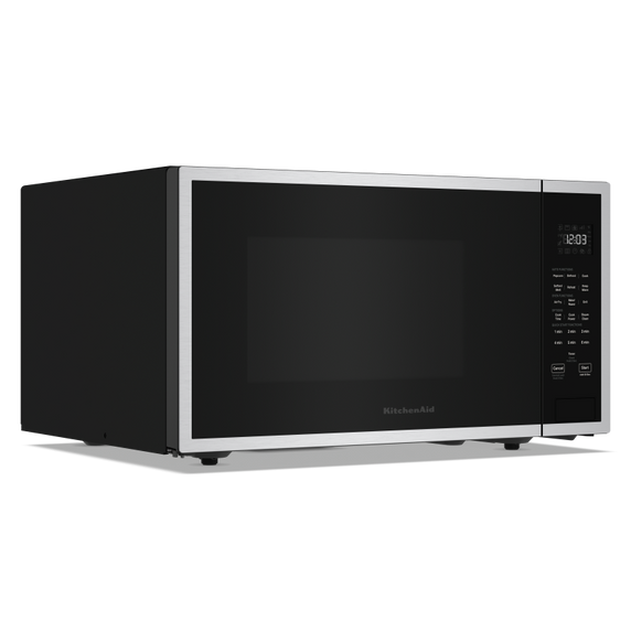 Micro-ondes de comptoir de 1,5 pi3 de KitchenAid® avec mode de friture à air  KMCS522PPS