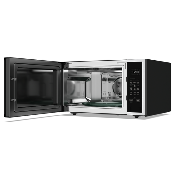 Micro-ondes de comptoir de 1,5 pi3 de KitchenAid® avec mode de friture à air  KMCS522PPS