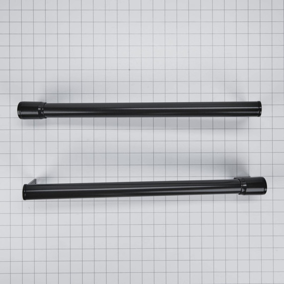 Trousse de poignées pour réfrigérateur à congélateur supérieur noir W10721893