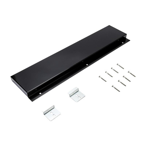 Dosseret de cuisinière coulissante de 6 po (15,2 cm) - noir W10655449