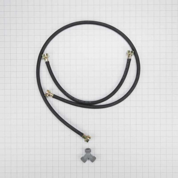 Trousse de tuyau pour sécheuse à vapeur - (1) tuyau de 3 pi, (1) tuyau de 5 pi W10044609A