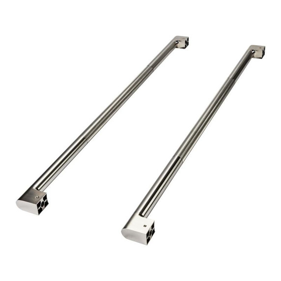 Trousse de poignées pour réfrigérateur côte à côte à distributeur externe JennAir®, Rise™ (Qté = 2 poignées) W11367367