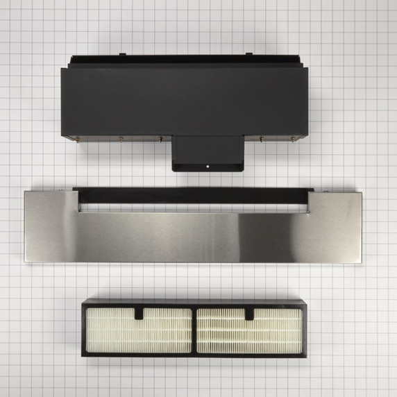 Trousse d’évent sans conduit pour cuisinière à évacuation descendante, acier inoxydable W10748976