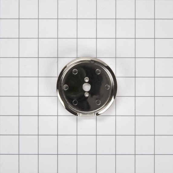 Boutons de cuisinière en chrome à base lumineuse W11323024