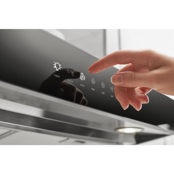 Whirlpool® Hotte de cuisinière avec fonction d’amplification - 30 po WVU57UC0FS