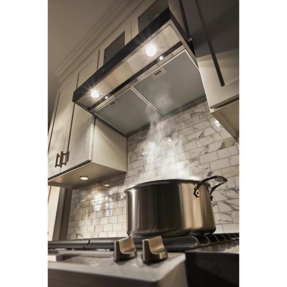 Whirlpool® Hotte de cuisinière avec fonction d’amplification - 30 po WVU57UC0FS
