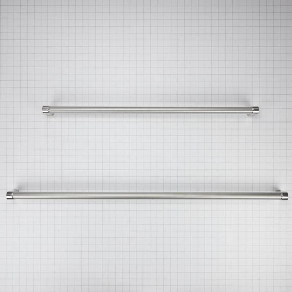 Trousse de poignée pour réfrigérateur à congélateur inférieur KitchenAid W10782874