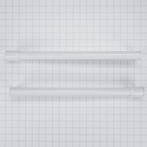 Trousse de poignées pour réfrigérateur à congélateur supérieur blanc W10721892 Trousse de poignées pour réfrigérateur à congélateur supérieur blanc W10721892