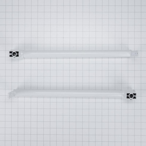 Trousse de poignées pour réfrigérateur à congélateur supérieur blanc W10721892