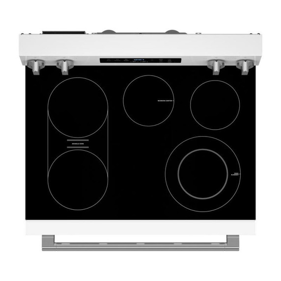 Maytag® Cuisinière électrique à convection avec friture et cuisson à air sans préchauffage - 30 po - 5,3 pi cu YMFES6030RW